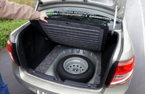 Review of the Granta Liftback trunk