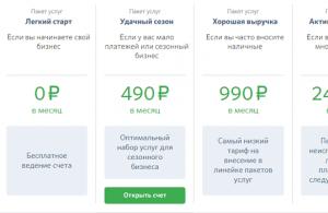 Cuenta corriente en Sberbank